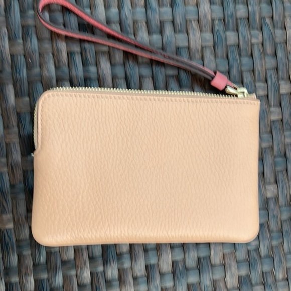 Coach Corner Zip Wristlet In Colorblock With Horse And Carriage NWT - Picture 2 of 16